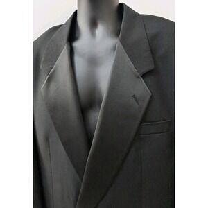 Neil Allyn Tuxedo Jacket Black Size 48R 100% Wool